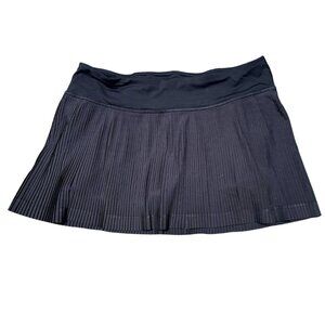 Lululemon Black Pleated Skirt